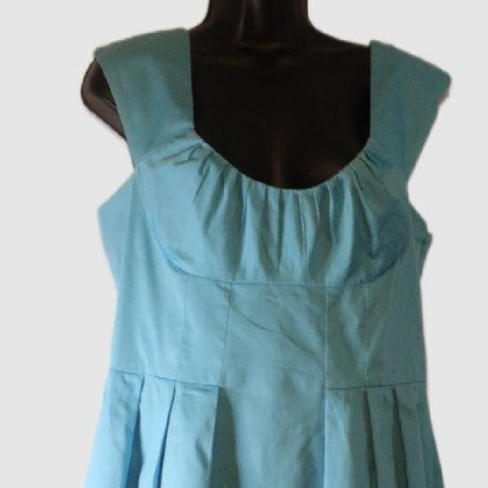 Casual Turquoise A-line Dress